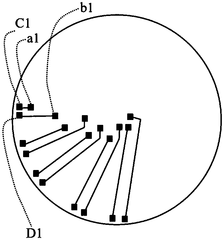 Electrical-control liquid crystal plane diffractive micromirror and manufacturing method thereof