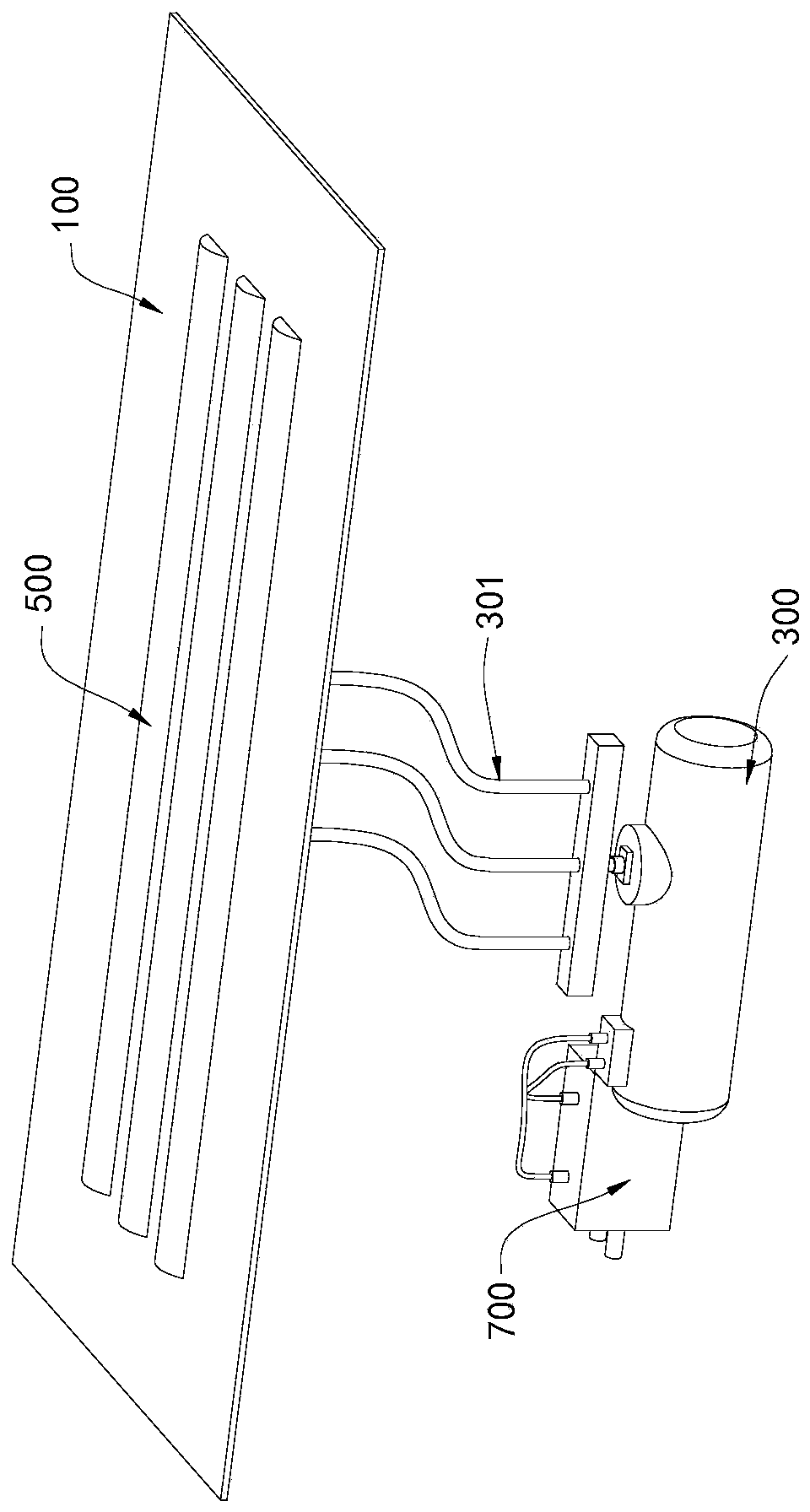 Intelligent lifting and lowering speed bump device based on non-Newtonian fluid