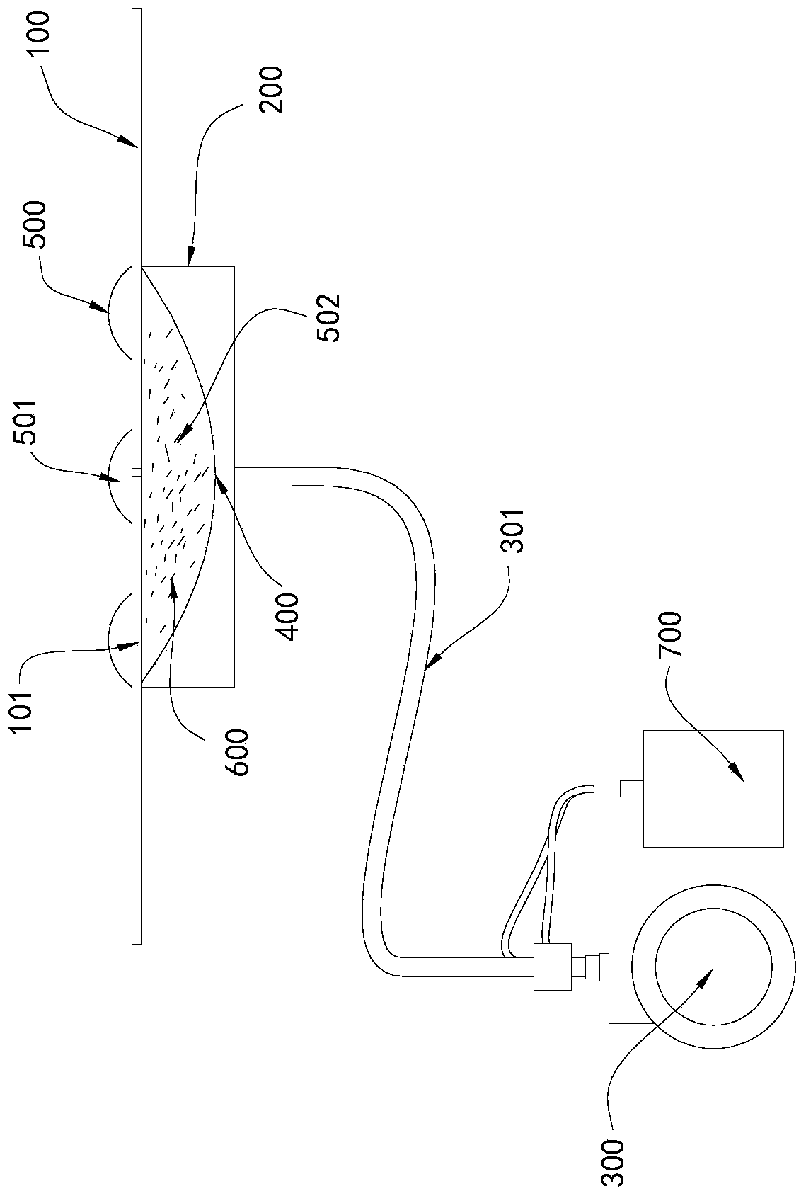 Intelligent lifting and lowering speed bump device based on non-Newtonian fluid