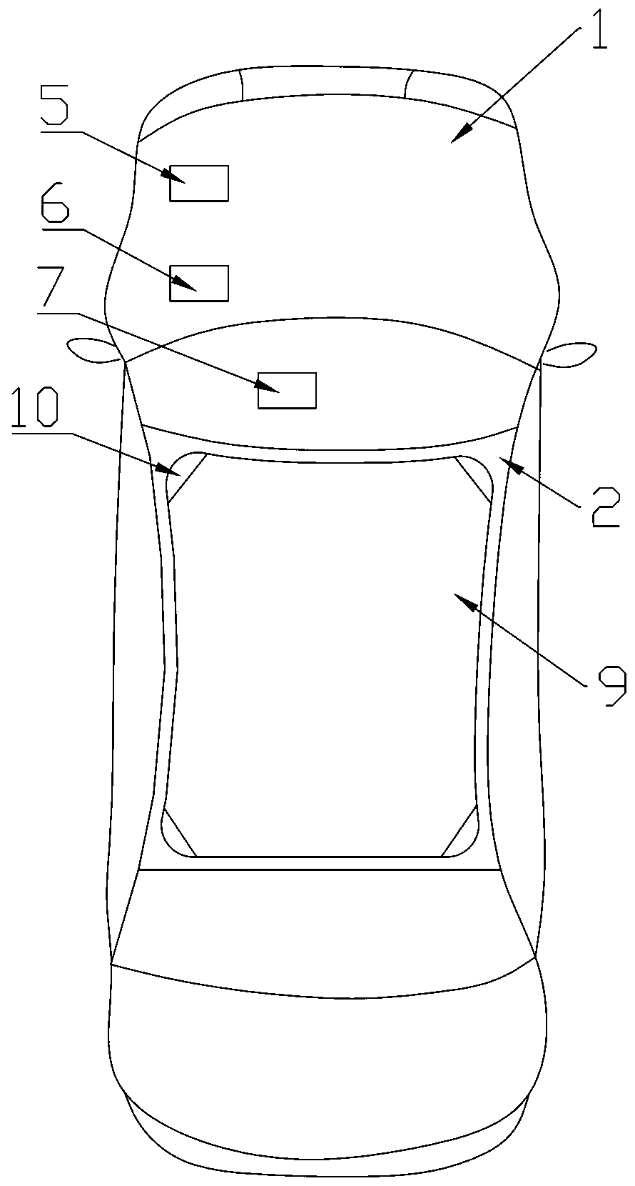 Multifunctional vehicle roof cover device