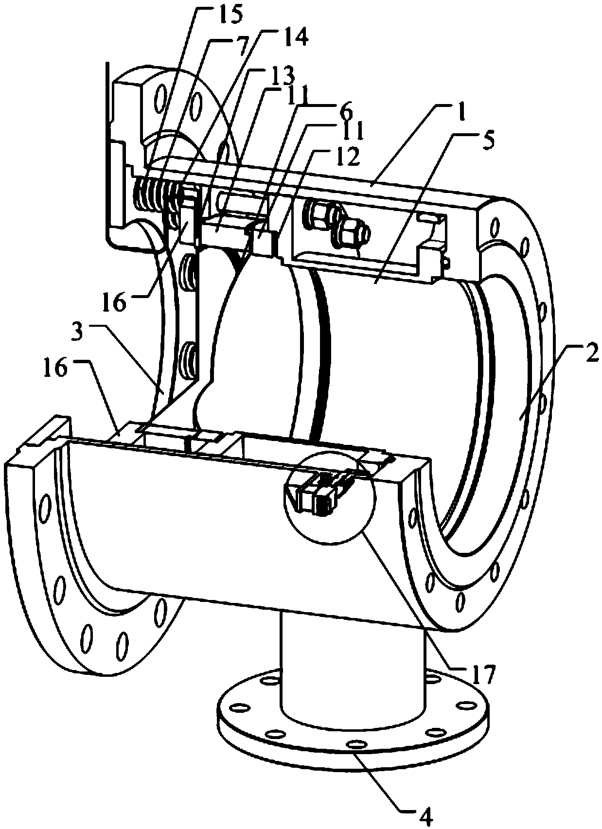 Pressure release device, control method and explosion-proof fire-extinguishing protection system for oil-filled equipment