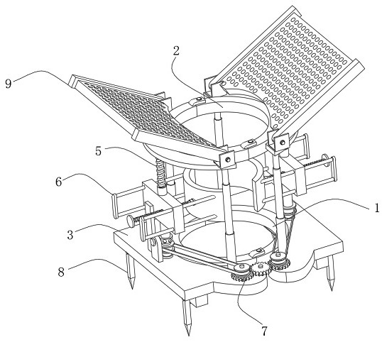 Lodging-resistant device for ivy trees and grafting method