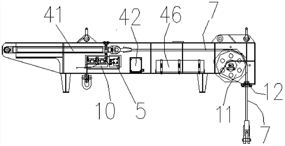 Unloading device