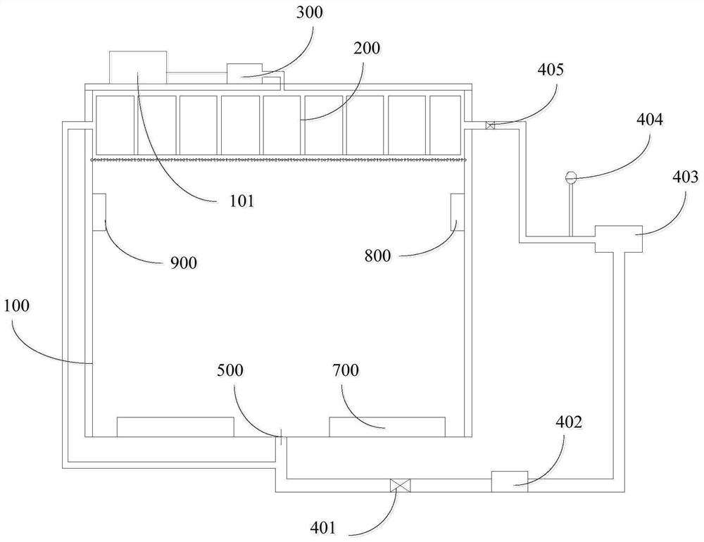 Acid rain corrosion testing device