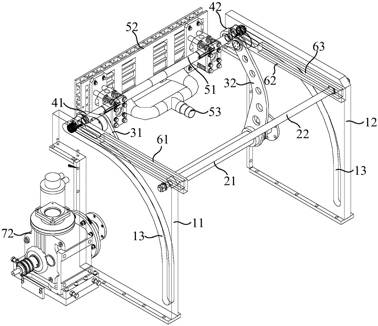 Product transfer mechanism and automatic paper-model molding machine