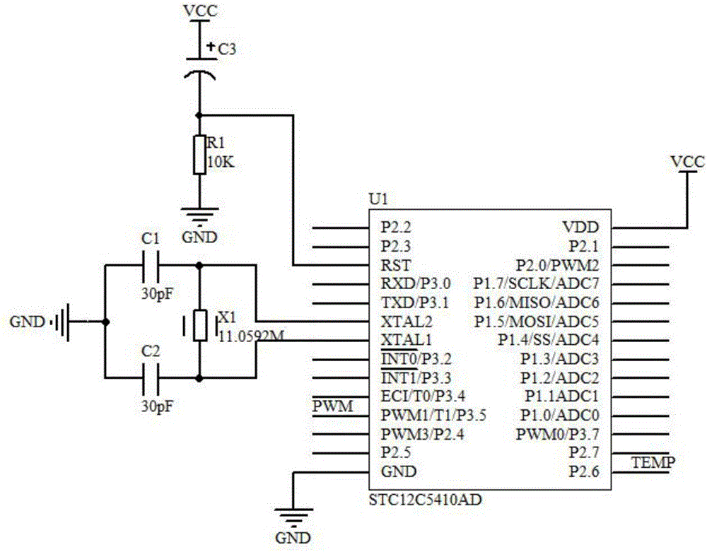 Semiconductor laser temperature control system based on TEC