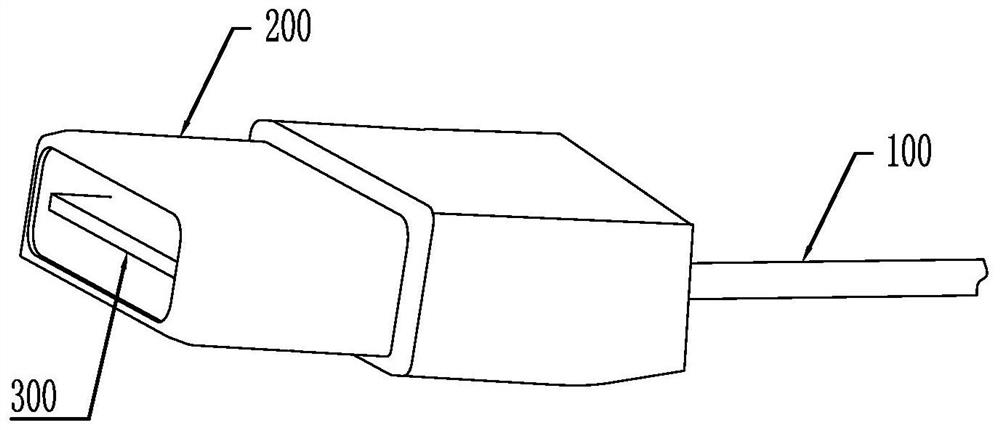 aoc high speed connector plug and connector assembly