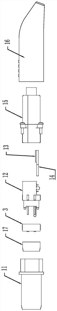 aoc high speed connector plug and connector assembly