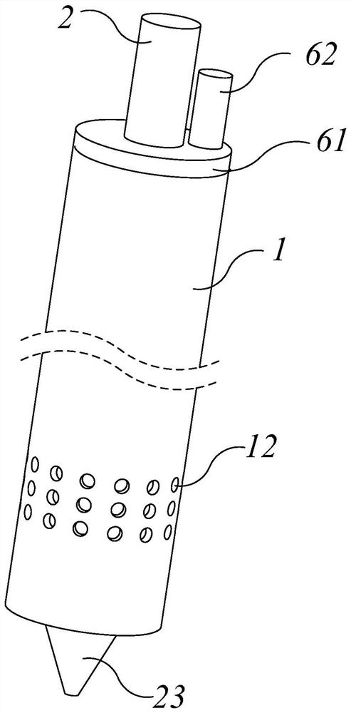 Plateau continental shale gas gas test and flowback equipment, gas test method and flowback method