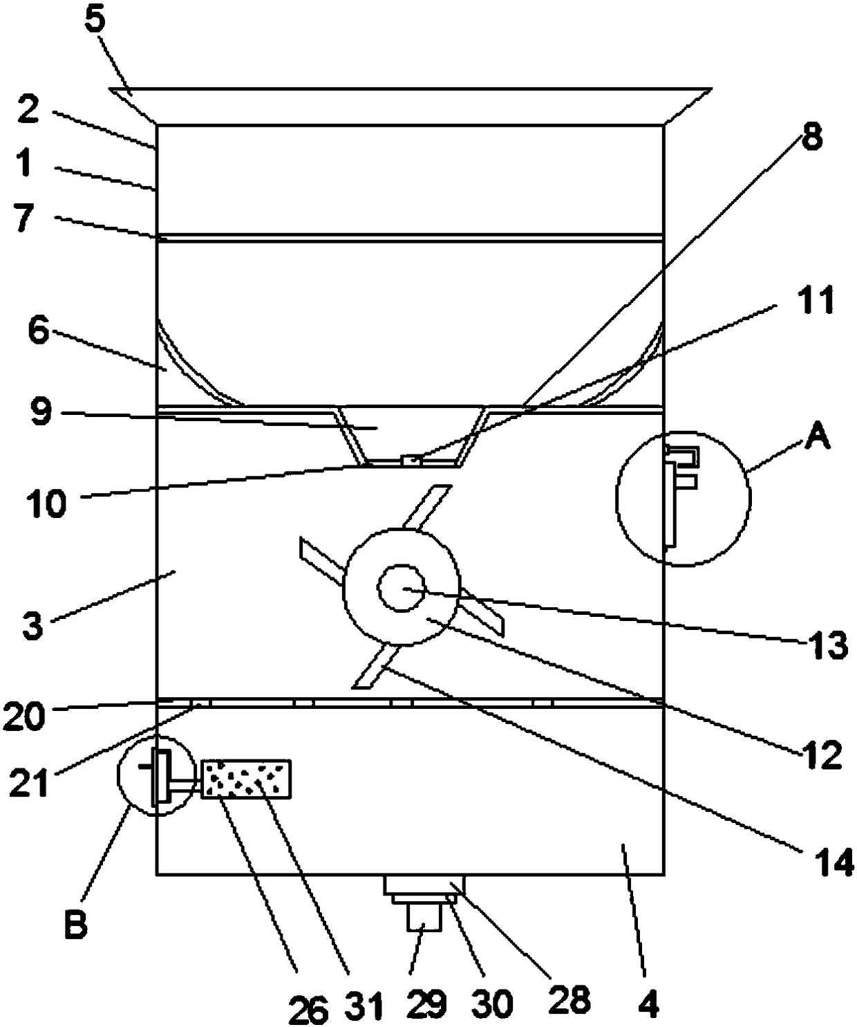 Light and convenient sewage treating equipment capable of treating sewage repeatedly