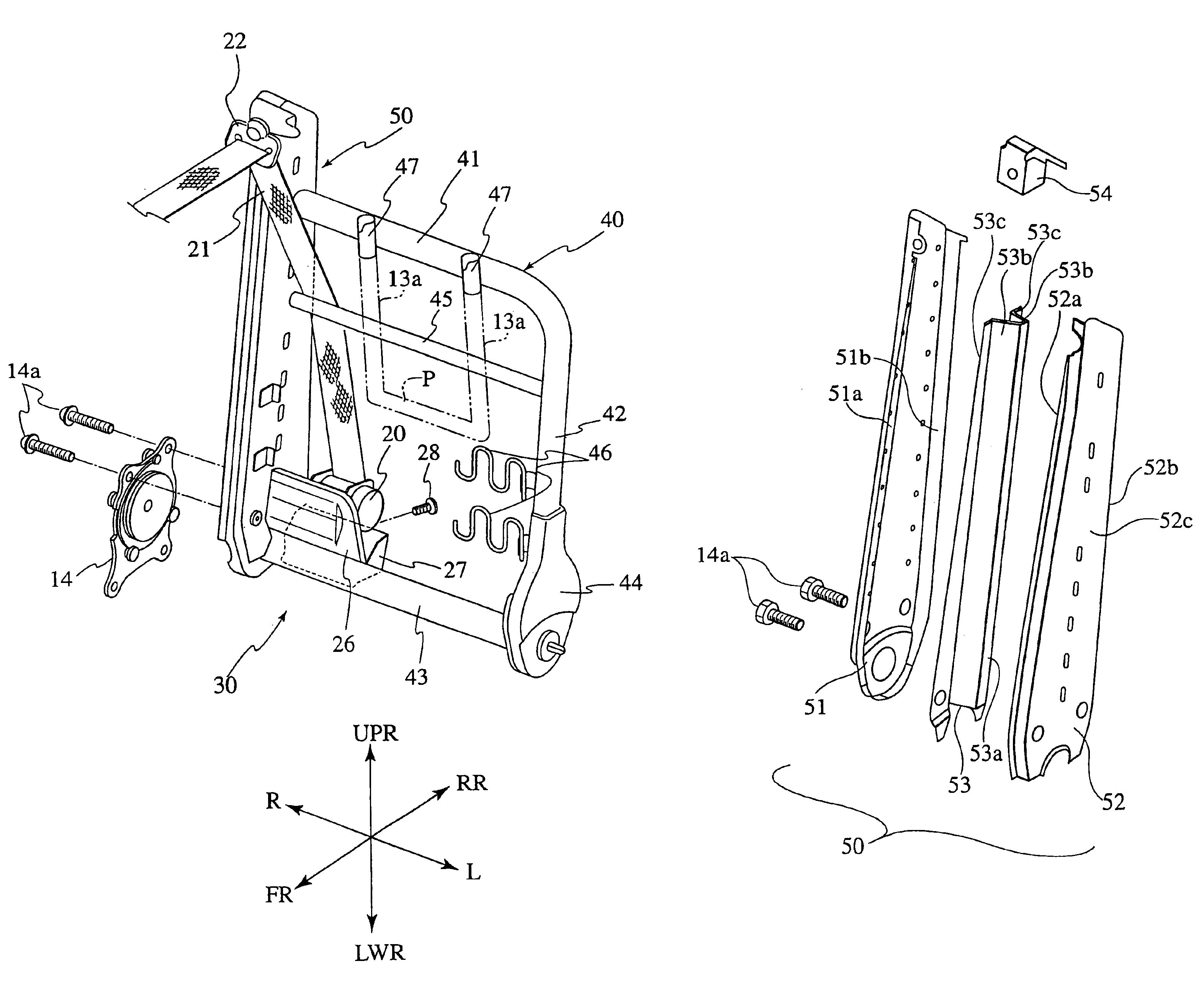 Seatback frame for vehicle seat