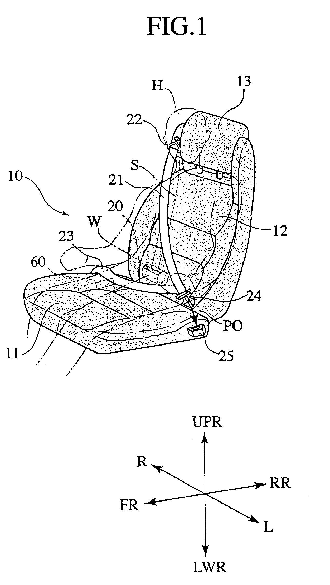 Seatback frame for vehicle seat