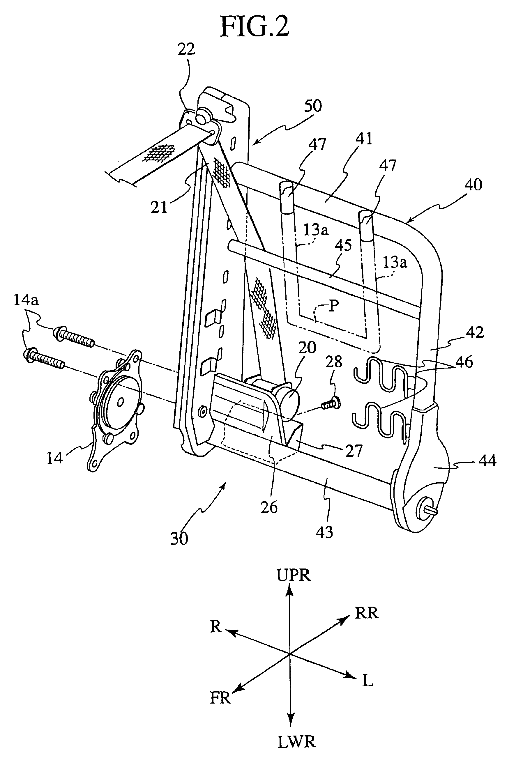 Seatback frame for vehicle seat