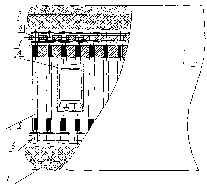 Insulation layer thermal-shrinkage furnace for capacitor