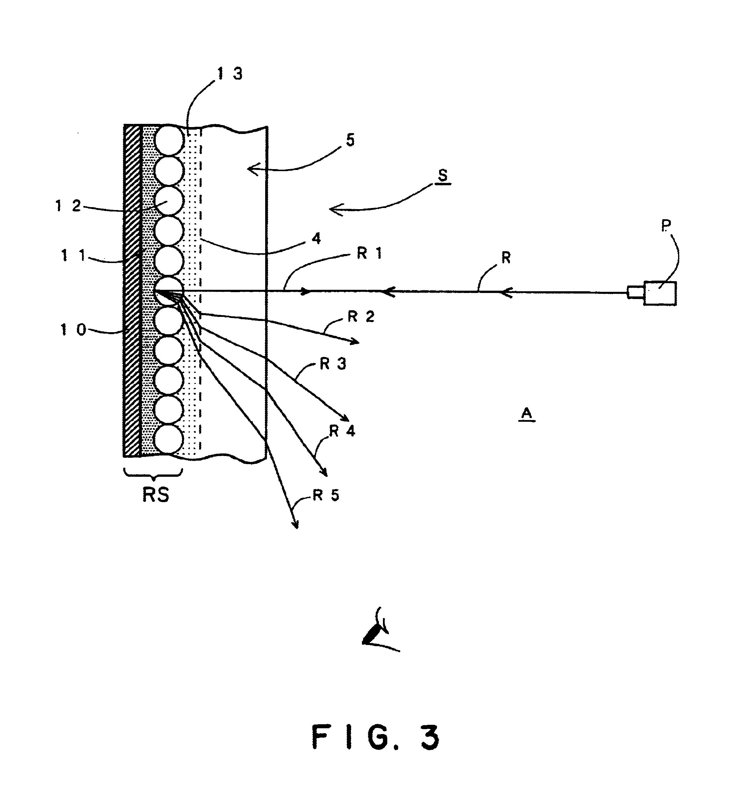 Reflection projection screen