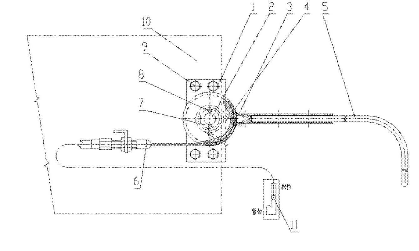 Marking method and device for keeping row distance in process of carrying out rice planting or direct-seeding traveling