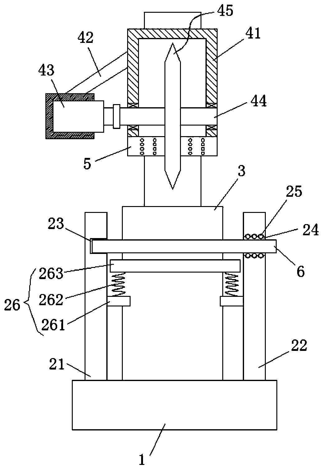 Vertical feeding type vertical circular sawing machine