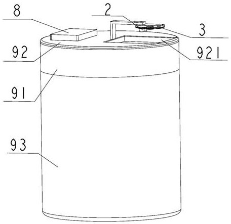 Intelligent classification system for scenic spot garbage