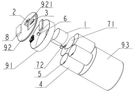 Intelligent classification system for scenic spot garbage