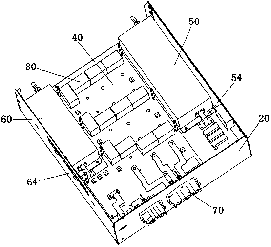 Charging and discharging module and inductance element thereof