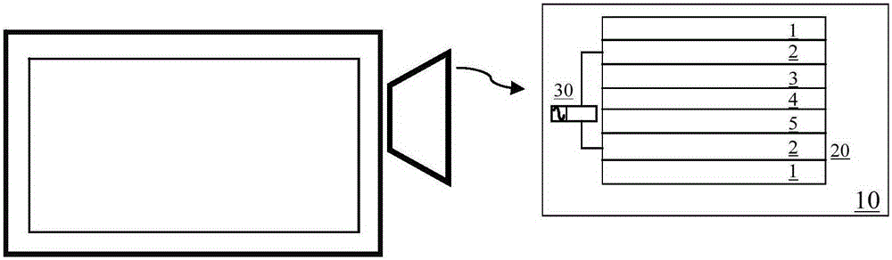 Residential quarter security camera based on electrochromic device and making method thereof