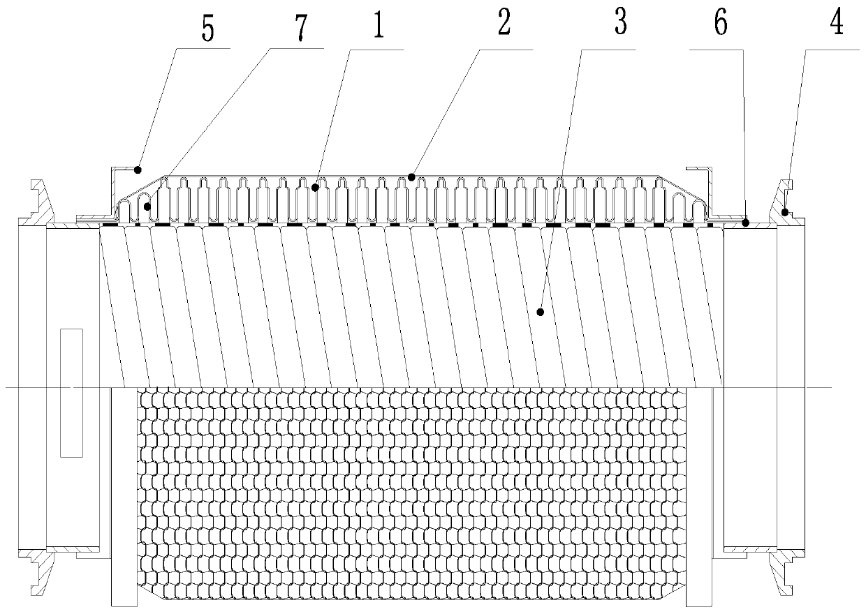 Novel corrugated pipe for automobile and manufacturing process thereof