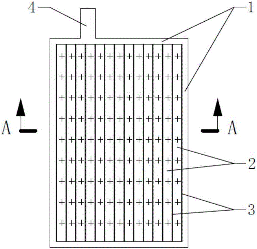 Lead acid storage battery electrode and battery as well as manufacturing method, component and device