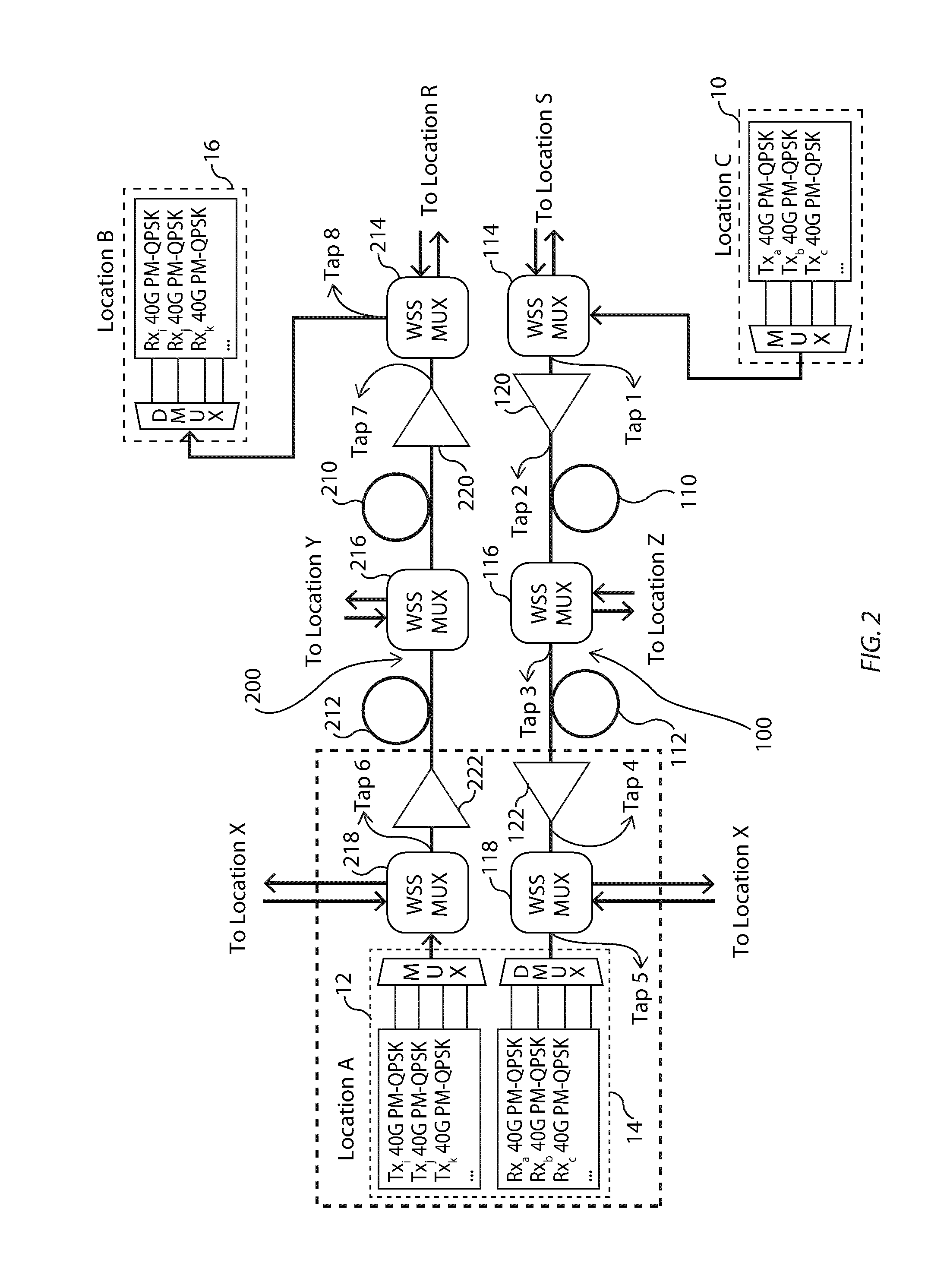 Reference-based in-band OSNR measurement on polarization-multiplexed signals