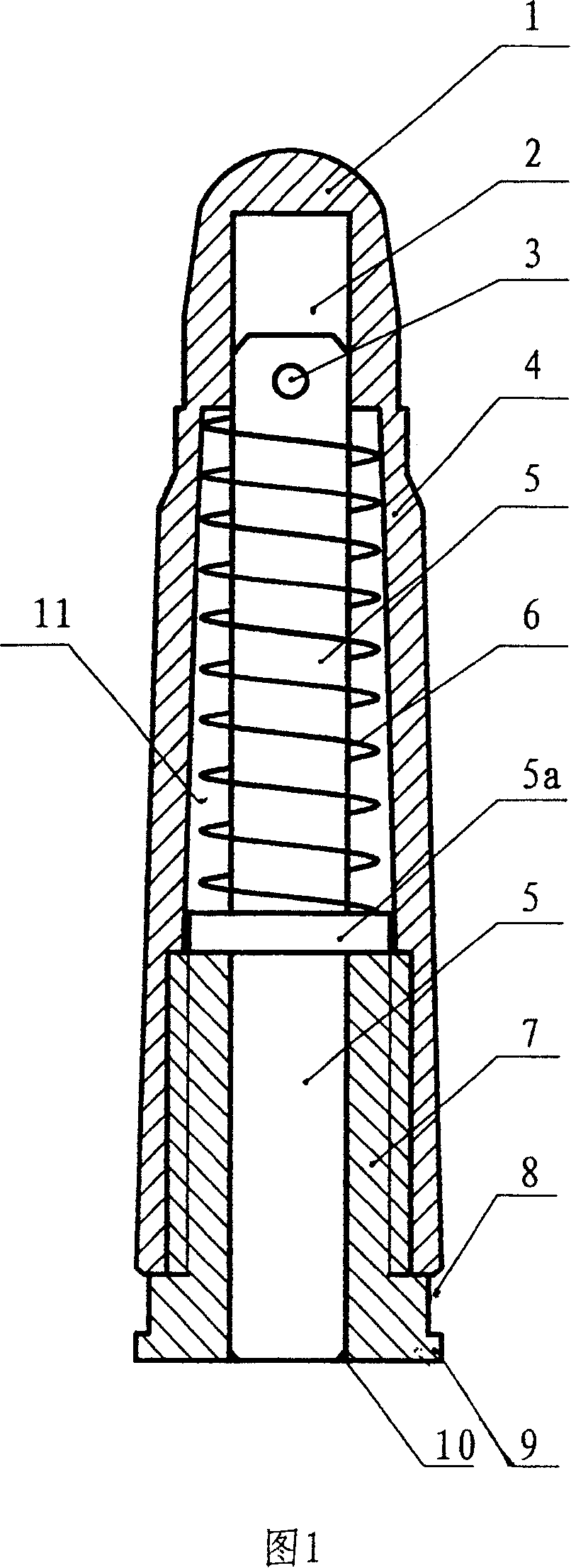 Buffer training bullet