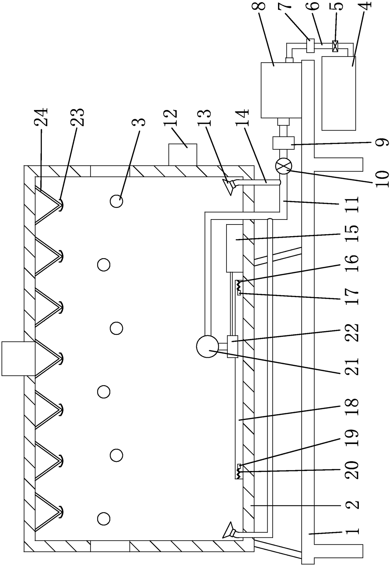 Improved all-cotton fabric printing method