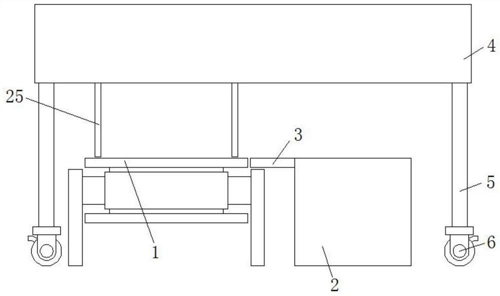 A detection tool for processing ferrite soft magnetic core products