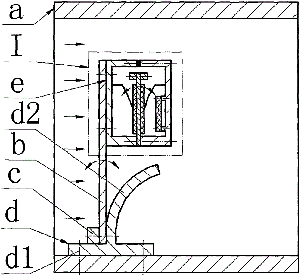 Self-frequency modulating piezoelectric flow energy capture device