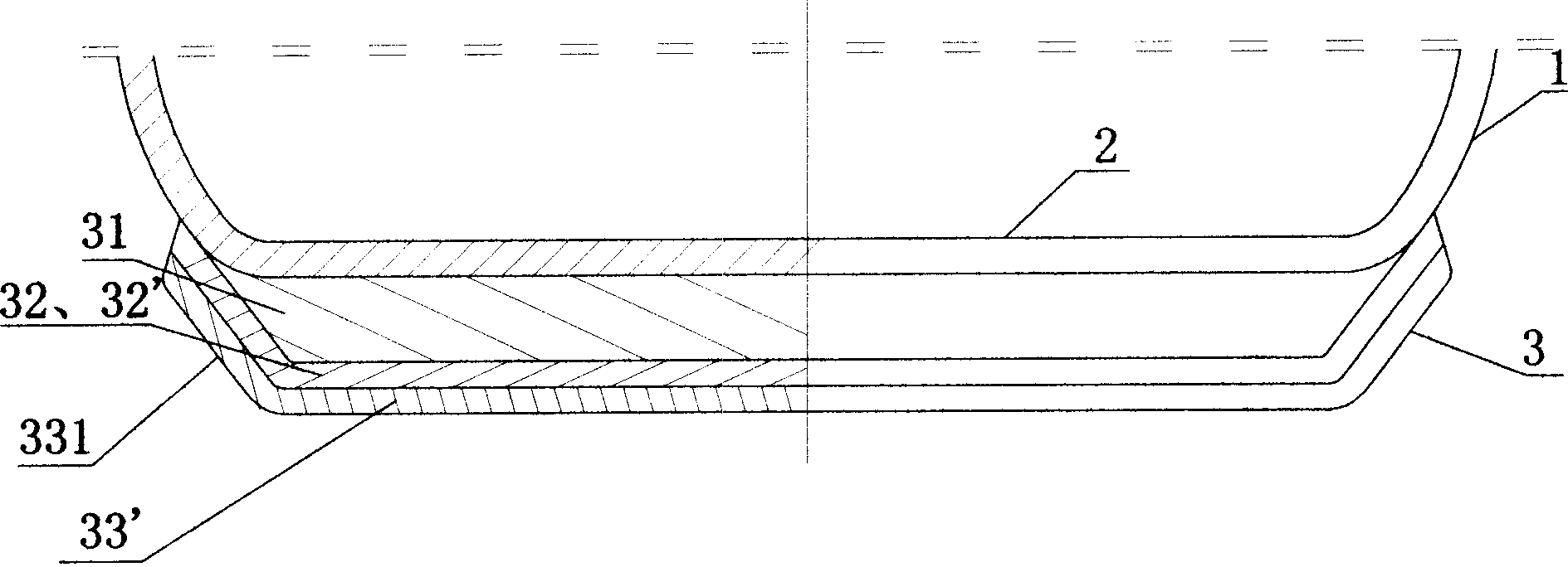 Stainless steel pot with welded bottom, and its making method