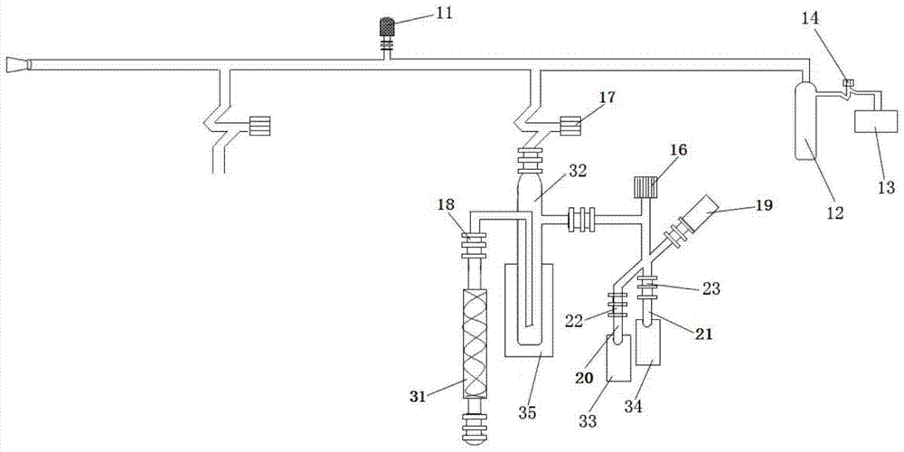 A method for identifying vintage liquor and a vacuum freezing transfer device