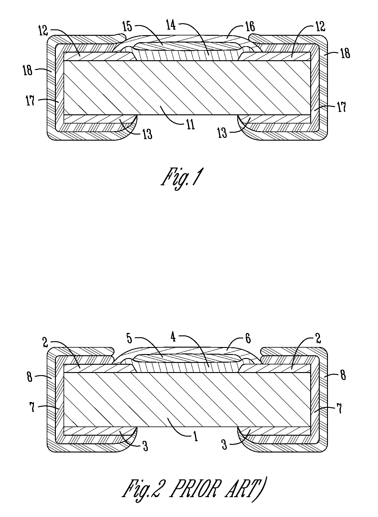 Sulfuration resistant chip resistor and method for making same