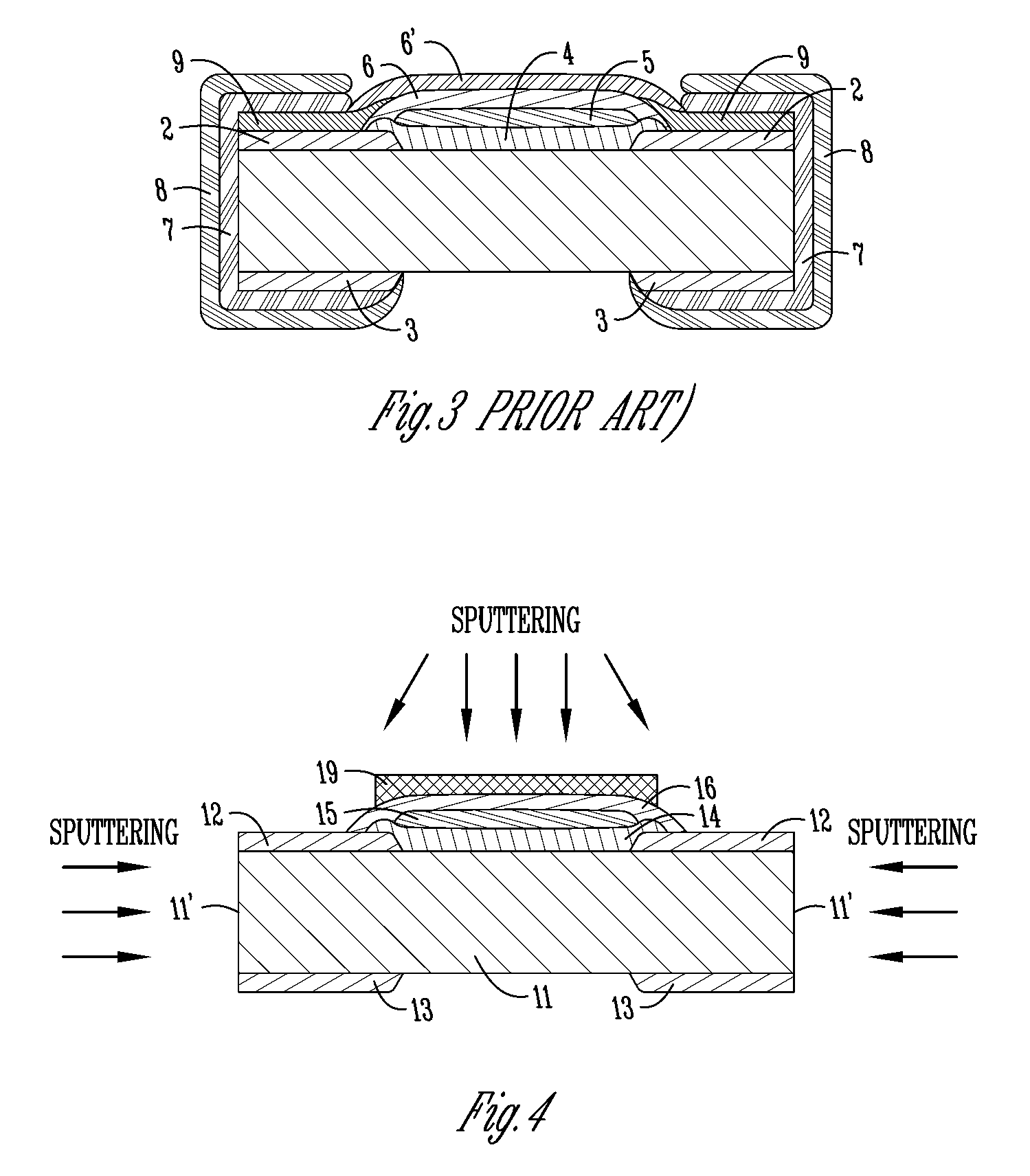 Sulfuration resistant chip resistor and method for making same