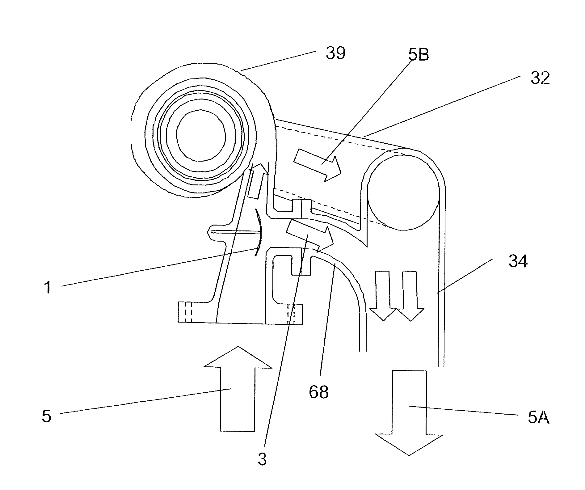 Thermatically operated bypass valve for passive warmup control of aftertreatment device