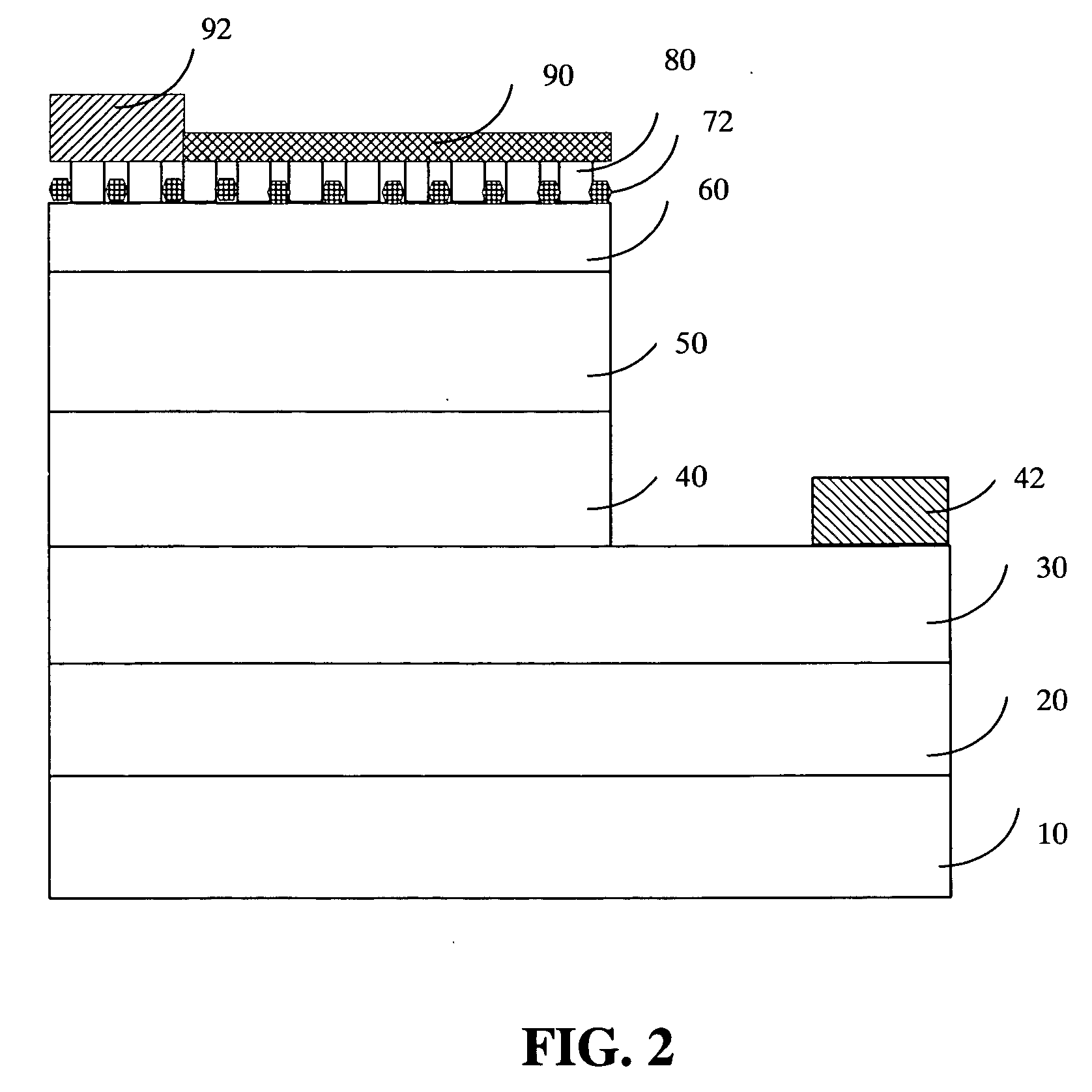 High-brightness gallium-nitride based light emitting diode structure