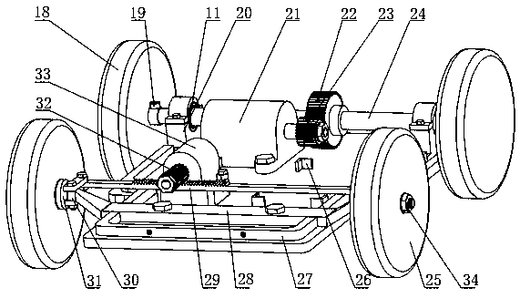 An automatic conveying device and method suitable for shared bicycle