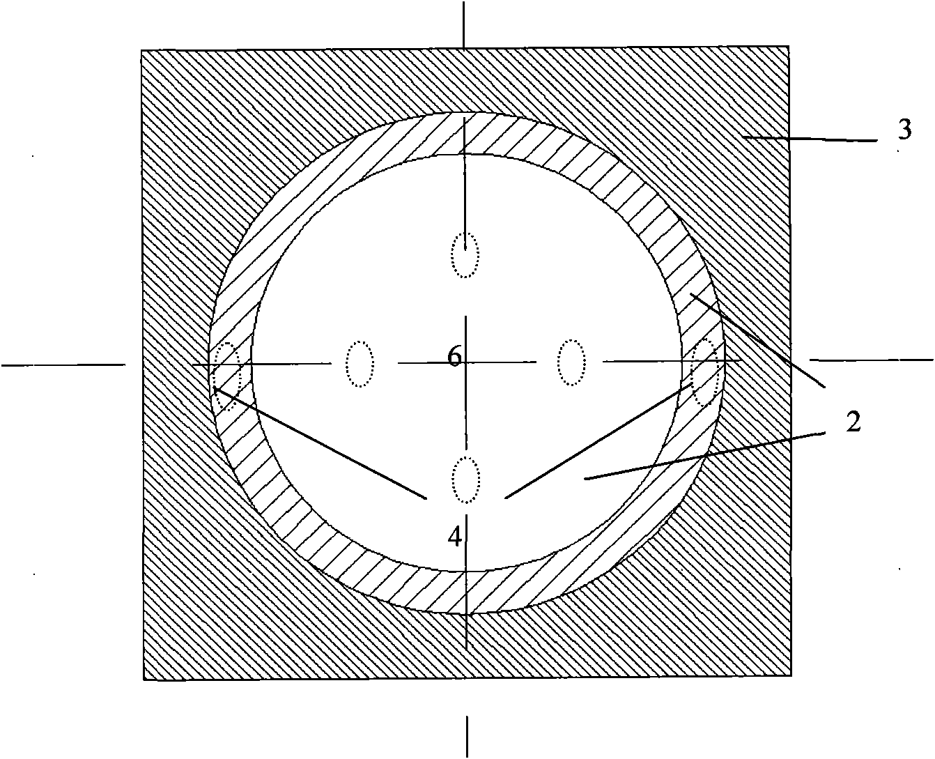 Temperature field calibrating device and temperature field calibrating method of distributed optical fiber temperature sensor system