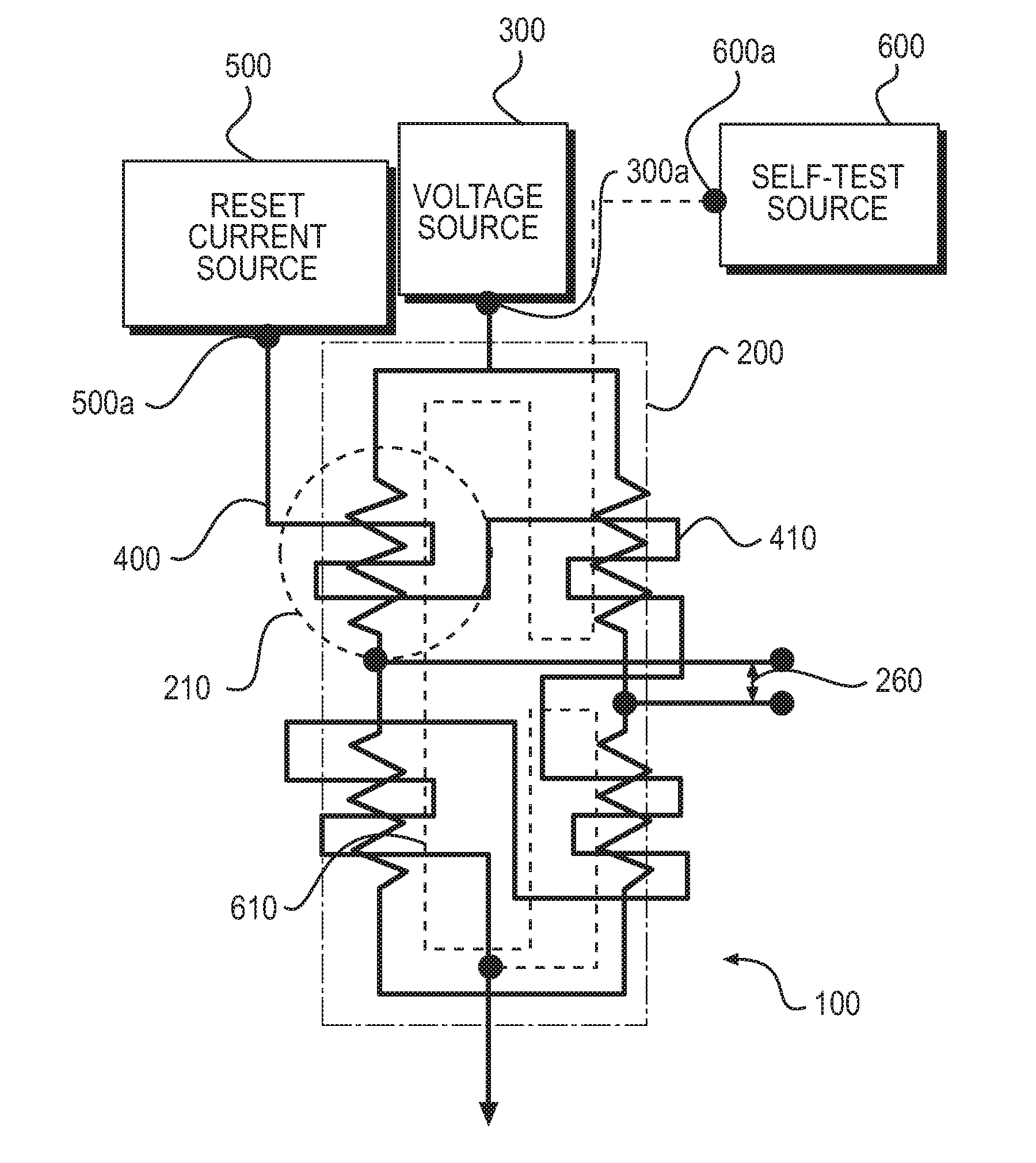 Magnetic field sensor with increased field range