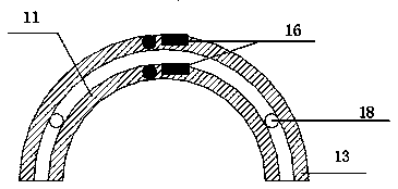 A simulation experimental device and experimental method for hammer penetration of open pipe piles