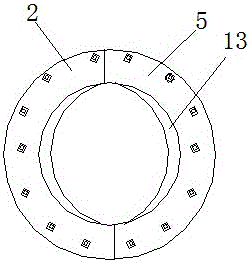 Device for using paste preventing hares from biting vines