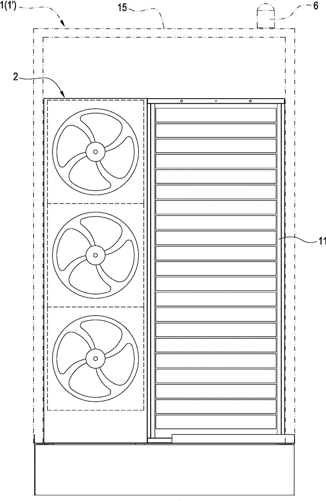 Cabinet system and its exhaust equipment