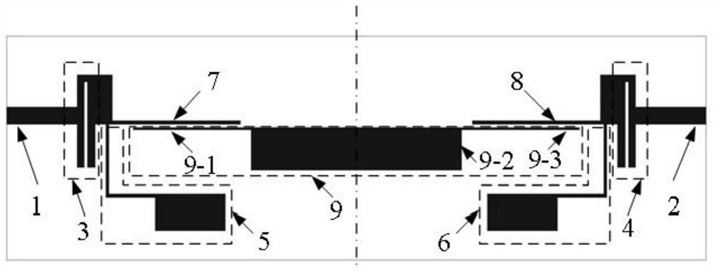 A kind of ultra-wideband filter