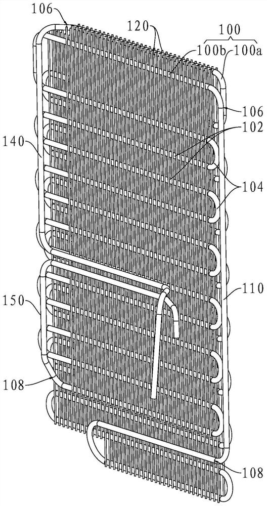 Condenser, waterway assembly and drinking equipment