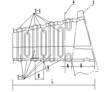 Minicar impact-proof beam energy absorption box capable of controlling impact energy absorption and residual deformation