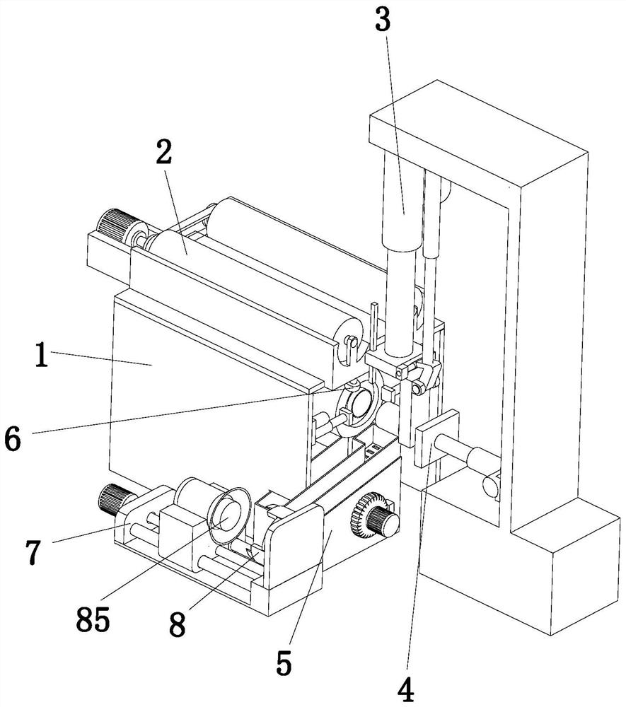 Bearing collar processing device