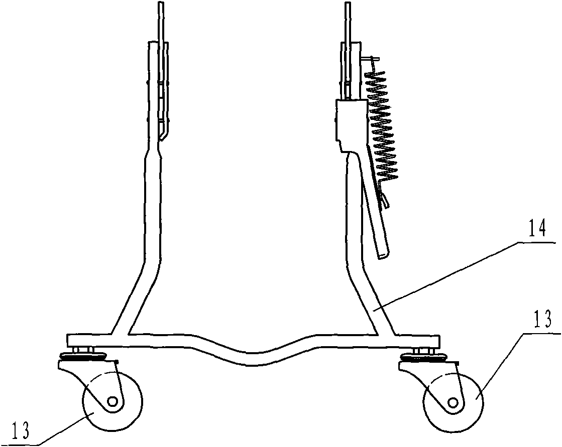 Circular shopping buddy bicycle