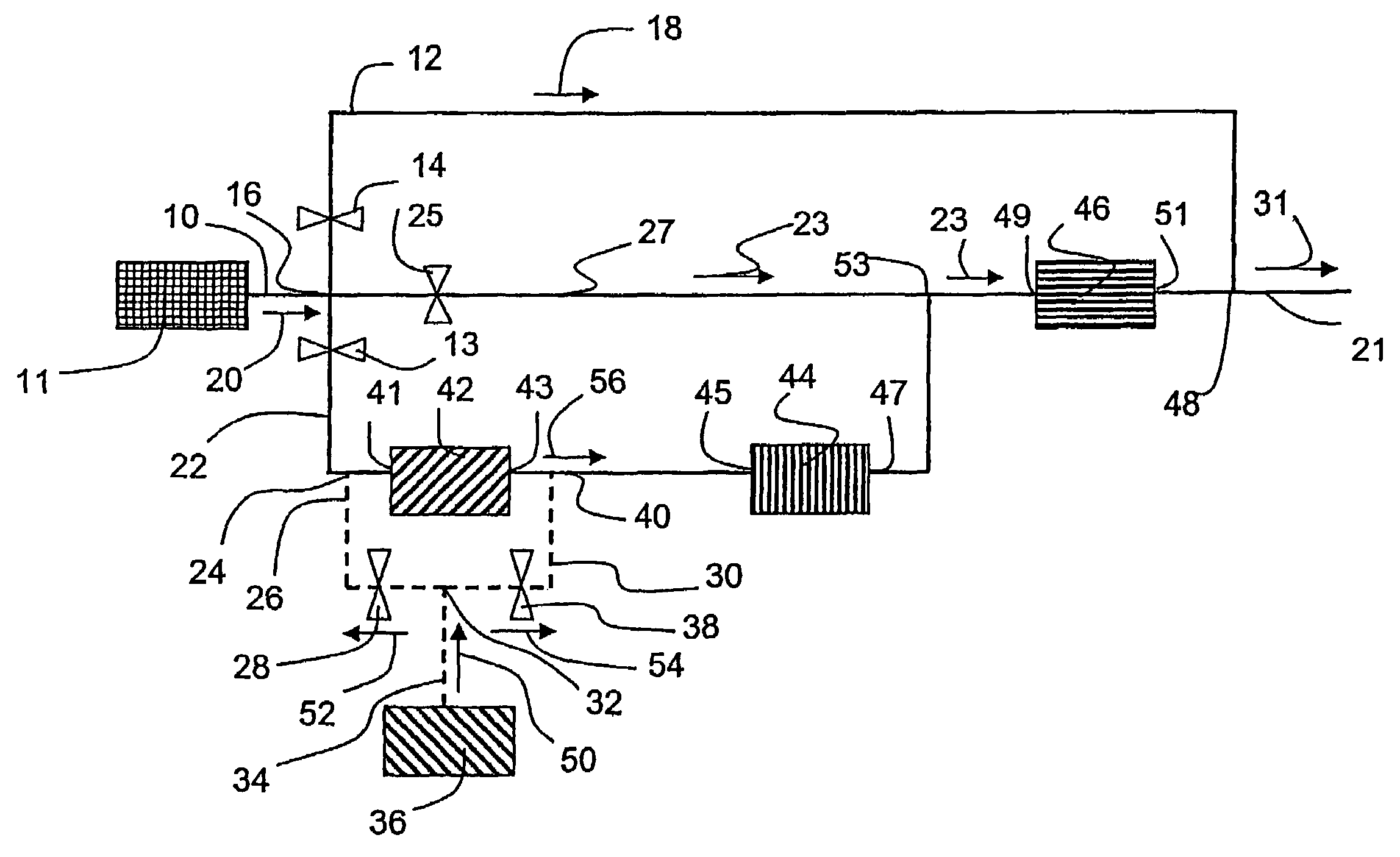 Method and apparatus for regenerating NOx adsorbers